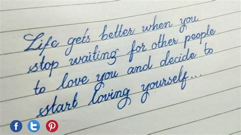 Most Satisfying Cursive Handwriting Very Beautiful English