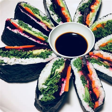 Kats Kitchen On Twitter Plant Based Sushi Pocketssushi Sandwich Onigirazu This Time I