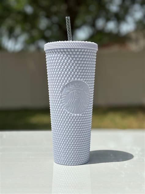 Starbucks White Studded Cup - Etsy