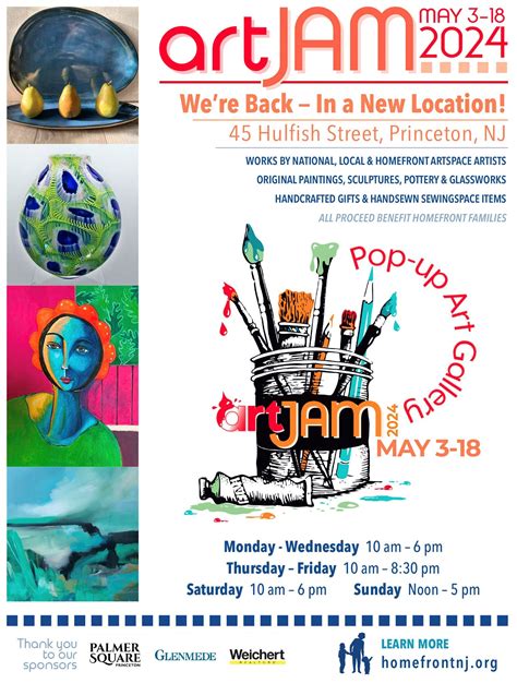 May 3 Artjam 2024 Princeton Nj Patch