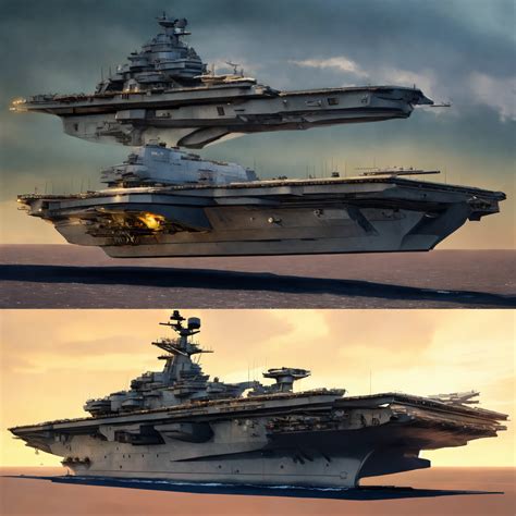 Lexica Super Advanced Hyper Futuristic Aircraft Carrier Loaded With