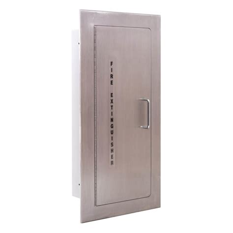 227 El Sg Elite Architectural Series Fully Recessed 20 Lb Fire Extinguisher Cabinet With Full