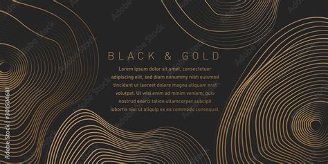 Black and Gold Pattern Background Stock Vector | Adobe Stock