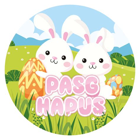 Pasg Hapus Happy Easter Cute Bunny Reward Stickers — Myclassroom