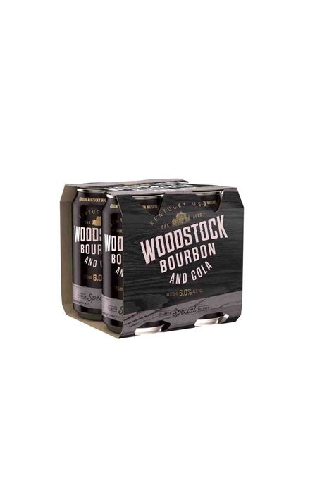 Woodstock And Cola Cans 6 4 Pack 375ml