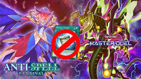 Easy Ftk No Spell No Problem Anti Spell Festival Ftk Yu Gi Oh Master Duel Youtube