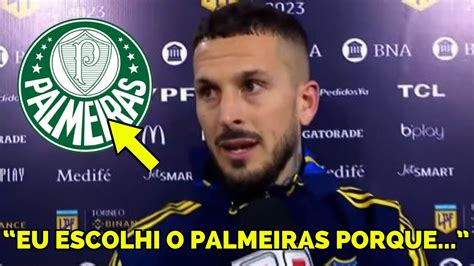 ChapÉu No FlÁ Olha Oque O Benedetto Falou ApÓs Acerto Com O Palmeiras