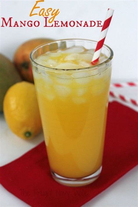 Easy Mango Lemonade Recipe Perfect For Summer