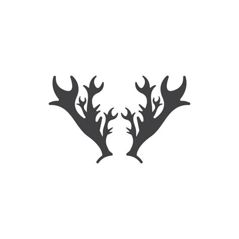 Deer Antlers Logo Template Illustration Design 25276579 Vector Art At