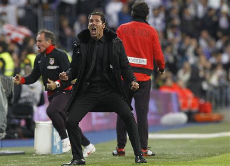 Simeone ha conseguido que el Barça celebre un gol del Real Madrid