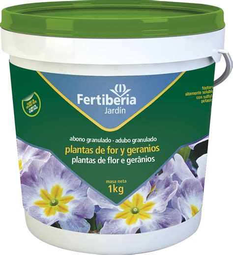 Abono Granulado Fertiberia De Flor Y Geranios 1 Kg Leroy Merlin