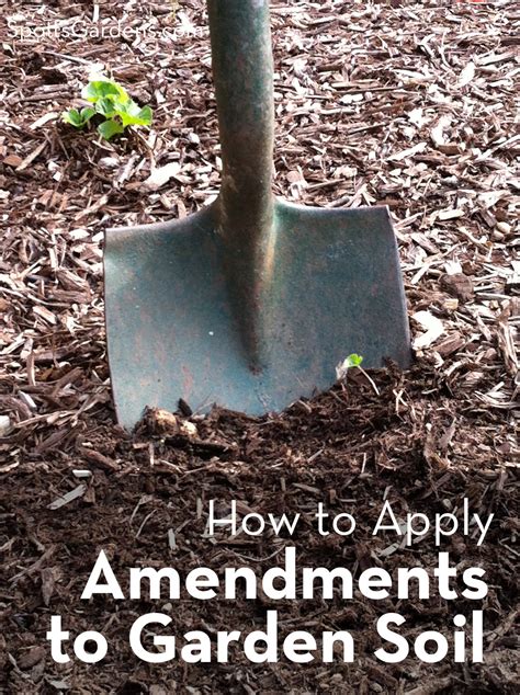 How To Apply Amendments To Garden Soil Spotts Garden Service