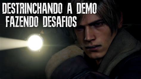 Resident Evil Remake Demo Fazendo Desafios Ao Vivo Youtube