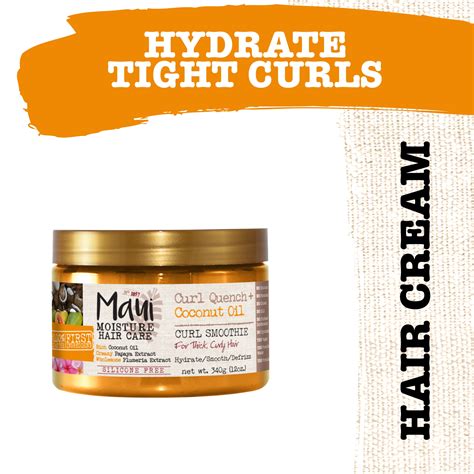 Maui Moisture Curl Quench Coconut Oil Hydrating Curl Smoothie