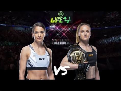 Karolina Kowalkiewicz Vs Valentina Shevchenko Title Fight UFC UFC 4