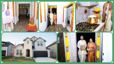 Srividhya Sivaprasad Housewarming Celina Tx Indian Style Ceremony Ppc