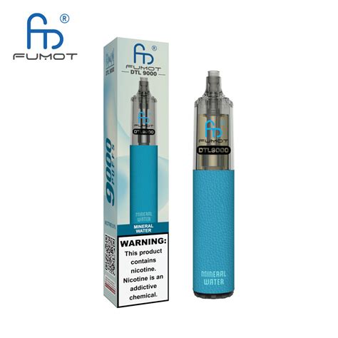 Direct To Lung Vaping Atomizer Fumot Dtl 9000 Puffs Rgb Light Ecigs