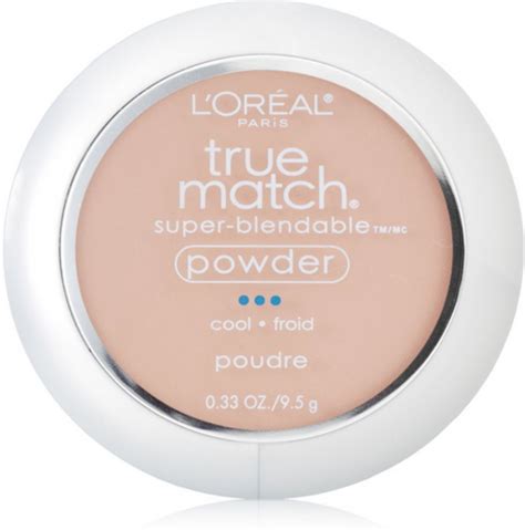 L Oreal Paris True Match Super Blendable Powder Shell Beige 0 33 Oz Face