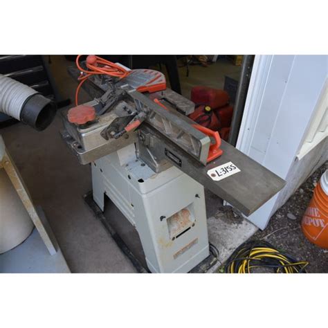 Ridgid 8" Jointer/Planer on Wheeled Stand