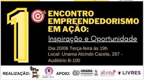 Encontro Empreendedorismo Em A O Inspira O E Oportunidade Em