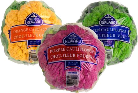 Colored Cauliflower Natures Reward