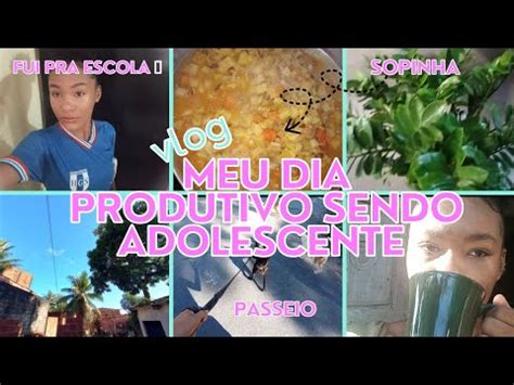 Rotina De Uma Adolescente Fui Pra Escola Passeio Fiz Sopa E Mais Youtube