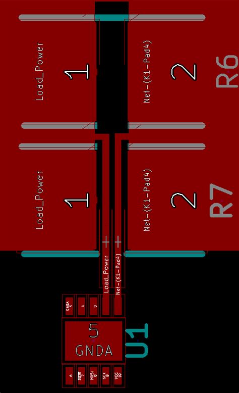 Recommended Layout For Parallel Current Sensing Resistors Electrical