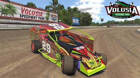 Iracing Big Block Modified At Volusia Speedway Park Youtube