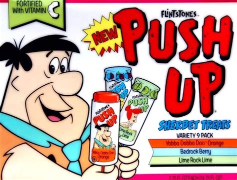 Flintstones Push Up Pops Straight From The Ice Cream Truck Never