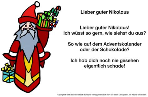 Lieber Guter Nikolaus Medienwerkstatt Wissen © 2006 2017 Medienwerkstatt