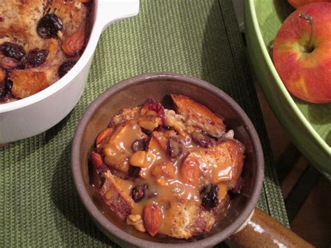 Classic Bread Pudding With Fruit And Nuts Classic Bread Pudding