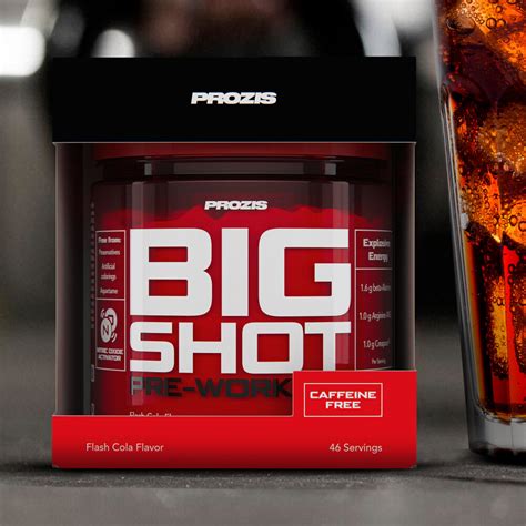 Big Shot Pre Workout Servings Aumento Della Massa Muscolare Prozis