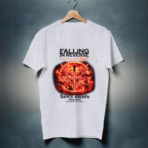 Everfind Falling In Reverse The Popular Monstour Ii Tour Shirt