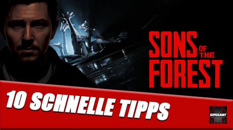 10 Schnelle Tipps Für Sons Of The Forest Youtube