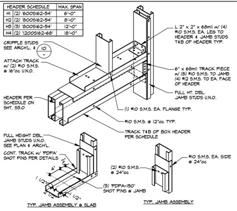 Cold Formed Metal Framing Details Infoupdate Org