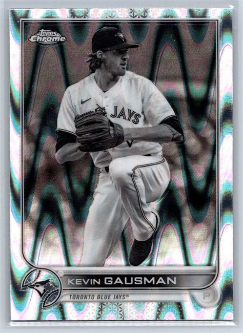 Topps Chrome Sonic Black And White Raywave Kevin Gausman Ebay