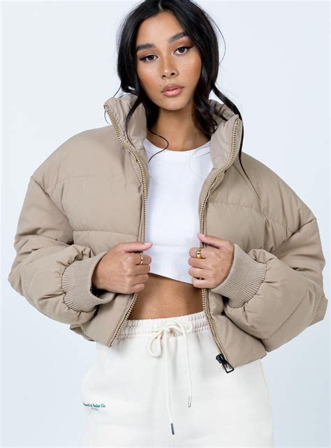 Cropped Puffer Jacket With Hood Online Danzhao Cc