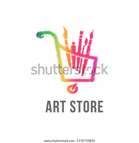 Art Store Logo Stock Vector Royalty Free 1150750835 Shutterstock