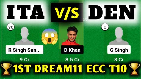 Ita Vs Den Ita Vs Den Dream Ita Vs Den Dream Prediction Ita