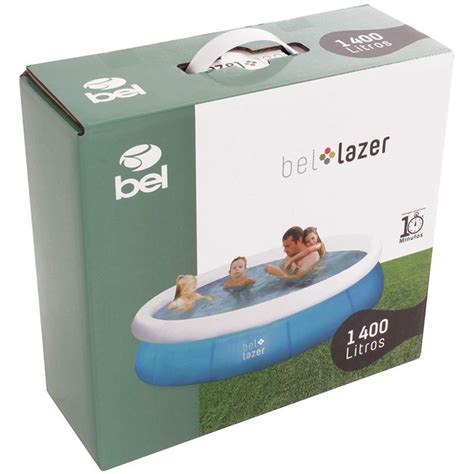 Piscina 1400L Redonda BEL Life Belfix Piscina Estruturada