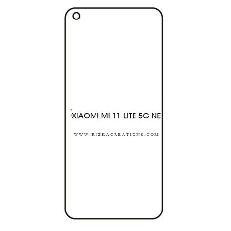 Xiaomi Mi 11 Lite 5g Ne Hydrogel Protector Screen And Back Protection Rizkacreations