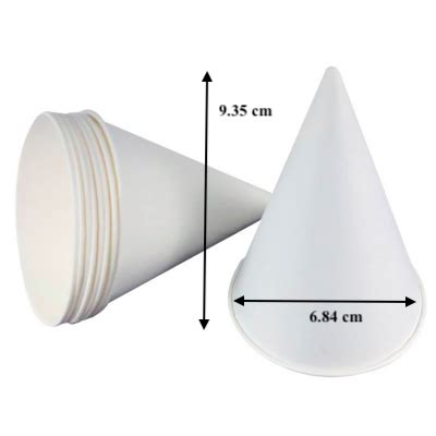 Eco-Friendly Small White Paper Cone Cups (5000 pcs) – DNET-ECO COMPANY LIMITED