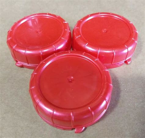 Replacement Glass Milk Bottle Lids 48mm Caps For Libbey And Stan Pac 3 Red New Ebay