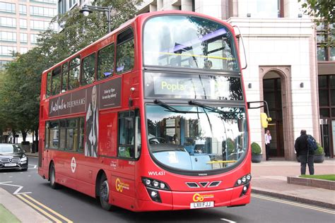 138110 Docklands Buses LN LX11FJJ Canary Wharf London Ken