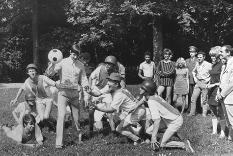 Naked Football Johan Cruyff In Maarssen July