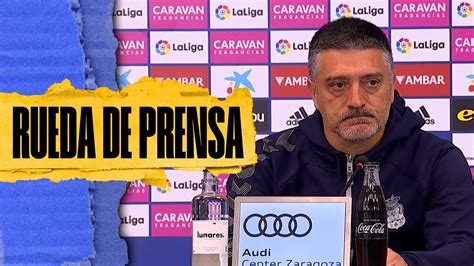 Rueda De Prensa Real Zaragoza Vs UD Las Palmas YouTube