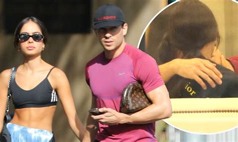 Joey Essex Walks Hand In Hand With New Girlfriend Brenda Santos Before Packing On The Pda