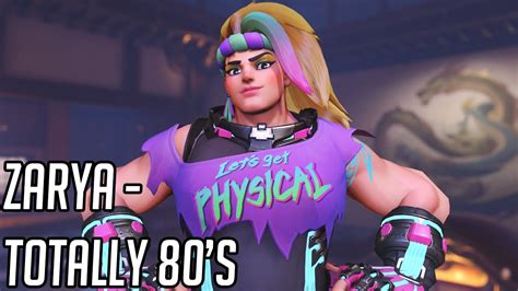 Zarya Totally S Skin Showcase Overwatch Youtube