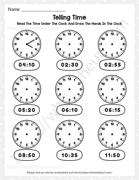 Biggest Worksheet On Telling Time Worksheets 5 Minute Intervals Draw