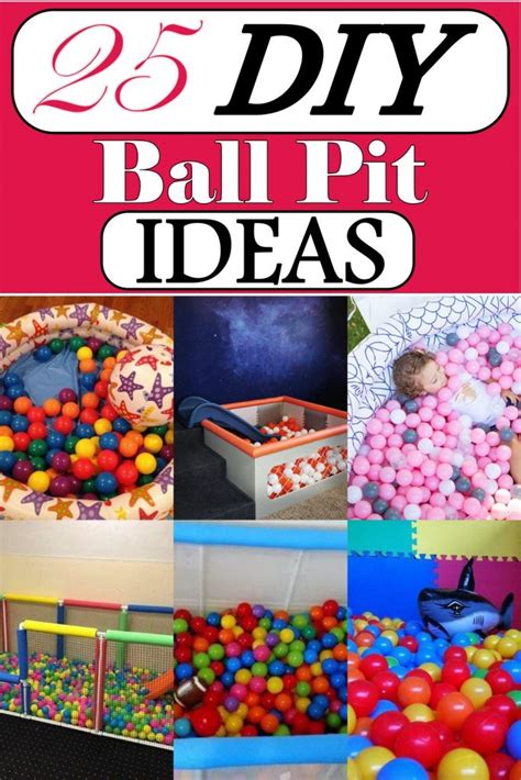 25 DIY Ball Pit Ideas Perfect For Kids - Craftsy